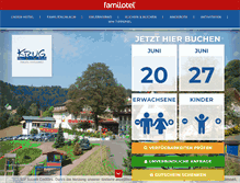 Tablet Screenshot of hotel-krug.de